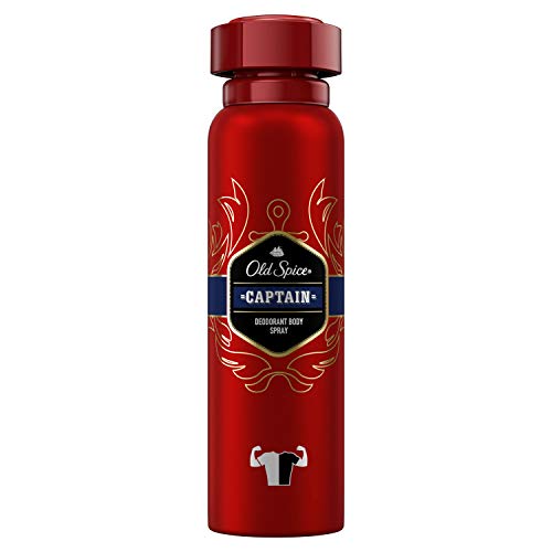Old Spice Captain Spray Corporal, Desodorante para Hombres ,150 ml