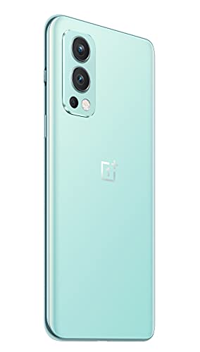 OnePlus Nord 2 5G con 8GB RAM y 128GB de memoria con Cámara triple y 65W Warp Charge - 2 años de garantía - Blue Haze