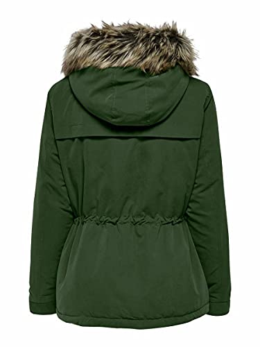 Only Onlstarline AW Parka CC Otw, Forest Night, XS para Mujer