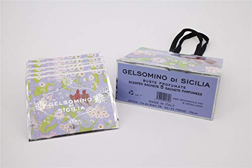 Ortigia Sicilia - Bolsas perfumadas para cajones de jazmín, 150 g