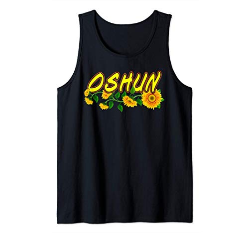 Oshun Orishas Goddess Oxum Ifa Yoruba Religion Holiday Camiseta sin Mangas
