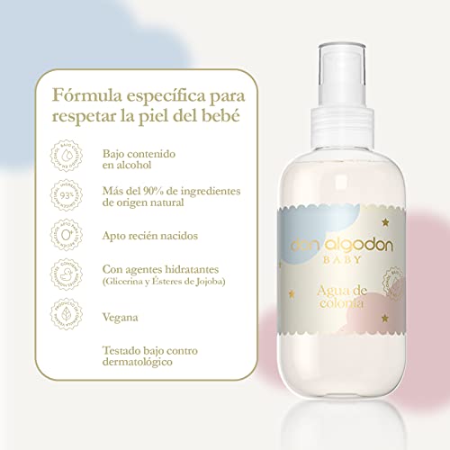 Pack de Agua de Perfume y Agua de Colonia Don Algodón Baby