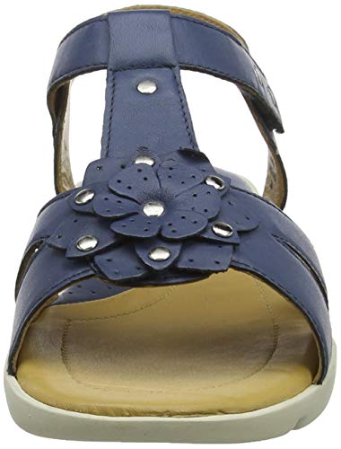 Padders Tansey, Sandalias de Talón Abierto Mujer, Azul (Blue 29), 37 EU