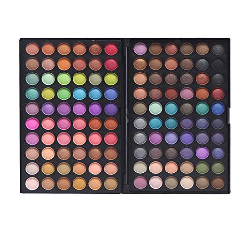 Paleta de Sombra de Ojos Colección Vivo Brillante Kit de Maquillaje Caja Profesional para Maquillaje Accesorio cosmético de Belleza (Paleta de Sombra de Ojos de 120 Colores) (120-3)