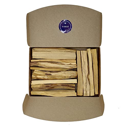 Palo Santo Incienso Natural - 100 Gramos - Madera Sagrada de Palo Santo 100% Natural - Origen en Perú - De Corte Rústico XL