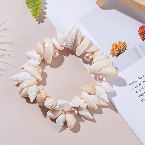 PandaHall 10 tipos diminutos de concha de mar océano playa espiral conchas de mar para hacer velas, decoración del hogar, decoración de bodas, relleno de jarrones de tanque de pescado