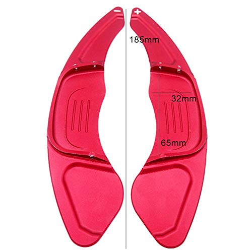 Pangyan990 2 piezas Shifter Fit Paddle Shift Car Volante de Aluminio Shift Paddle para Volkswagen VW Golf 7 2015- GTI R MK7 Scirocco Car Styling Helpful Adorable Regular