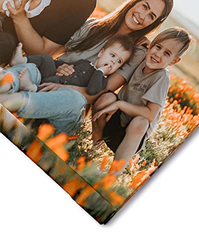 Panorama Cuadro Personalizado con Foto en Lienzo - 50x35 cm - Bastidor de Madera - Fabricado en España