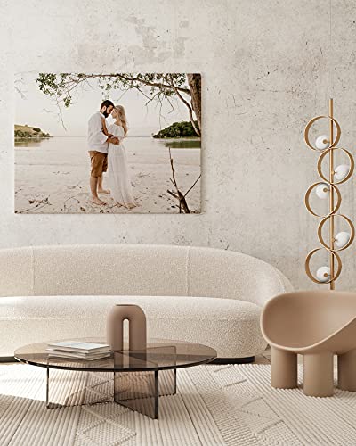 Panorama Cuadro Personalizado con Foto en Lienzo - 50x35 cm - Bastidor de Madera - Fabricado en España