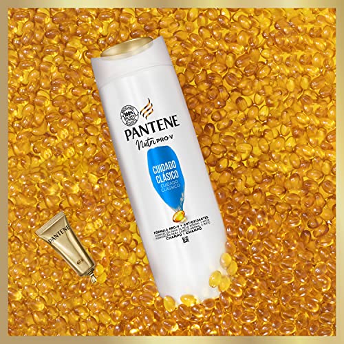 Pantene Champú + Acondicionador + Tratamiento 3en1 Cuidado Clásico Nutri Pro-V con fórmula Pro-V + antioxidantes, para cabello normal y mixto, 300 ML