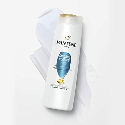 Pantene Pro-V Cuidado Clásico Champú, Para Pelo Normal O De Raíz Grasa Y Puntas Secas, 3x700ml