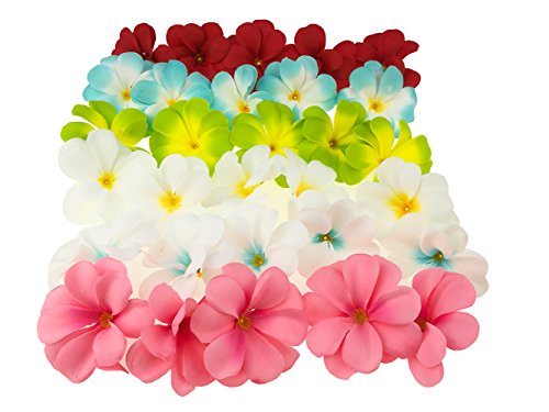 Paquete de 50 flores artificiales de seda para decoración de bodas, guirnaldas, accesorios de joyería