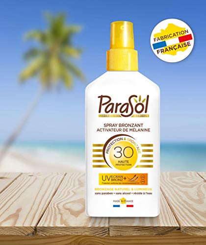 ParaSol - Spray bronceador activador de melanina 30 fps protección y bronce