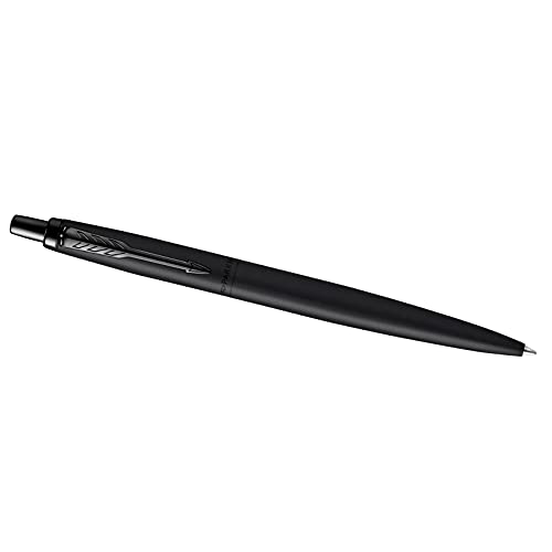 Parker Jotter XL bolígrafo | negro mate monochrome | punta mediana | tinta azul | en estuche de regalo