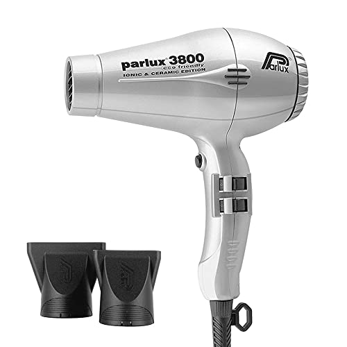 Parlux 3800 Eco Friendly Ionic & Ceramic Plata - secador