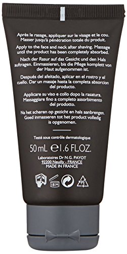 PAYOT Paris Homme Soin APAISANT Apres RASAGE SIN Alcohol 50ML Unisex Adulto, Negro, Estándar