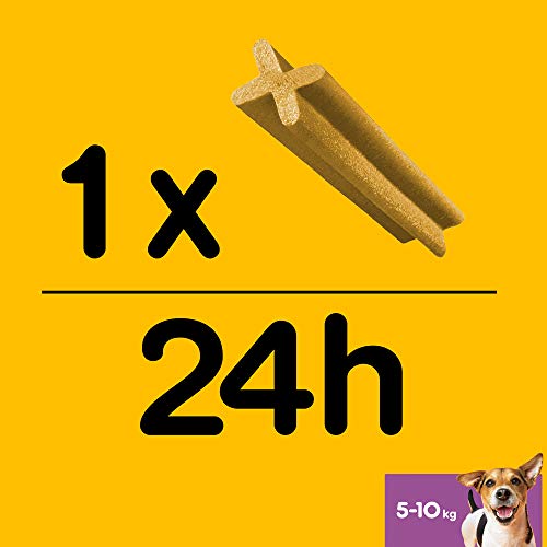 Pedigree Dentastix Snack Dental para la Higiene Oral de Perros Pequeños (1 Pack de 56ud)