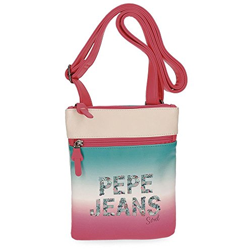 Pepe Jeans Nicole Bandolera Multicolor 20x24 cms Piel Sintética