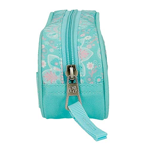 Pepe Jeans Tatiana Estuche Verde 22x7x3 cms Poliéster