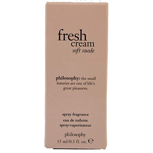 Philosophy Fresh Cream Perfume en espray de ante suave, 0.5 fl oz