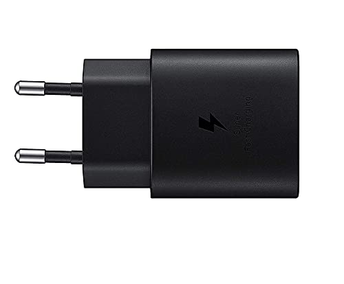 Phonillico® - Cargador rápido, de 25 W, compatible con Samsung S21 FE 5G, S21, S21 Plus, S21 Ultra, S20 FE, S20, S20 Plus, S20 Ultra, Note 20, Note 20 Ultra, A52, A72