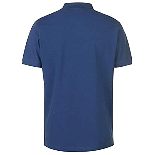 Pierre Cardin Camisa Polo Clásica de Manga Corta para Hombre in Algodón Premium (Medium, Denim Blue)