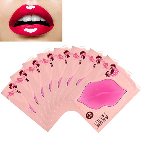 Pilaten Pack De Mascarillas Labiales Nutritivas, Mascarilla Para Labios Lip Mask, color Rosa, 8 Unidad