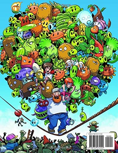 Plants vs Zombies Coloring Book: Relaxation Plants Vs Zombies Coloring Books For Adults, Boys, Girls Relaxation And Stress Relief. – 50+ GIANT Great Pages with Premium Quality Images.