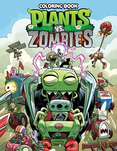 Plants vs Zombies Coloring Book: Relaxation Plants Vs Zombies Coloring Books For Adults, Boys, Girls Relaxation And Stress Relief. – 50+ GIANT Great Pages with Premium Quality Images.