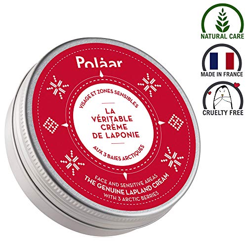 Polåar - Crema Para la Cara y Zonas Sensibles la Auténtica Crema de Laponia con Bayas del Ártico, Tratamiento Nutricional Reparador - Protege la Piel Seca - Pieles Dañadas - Activo Natural, 50ml