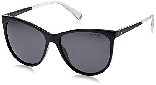 Polaroid PLD 4058/S M9 807 57 Gafas de Sol, Negro (Black/Grey Grey), Mujer