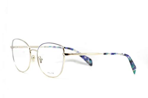 Police S0348927 Montura de Gafas VPL8390E70 para Mujer, Multicolor, 52 mm