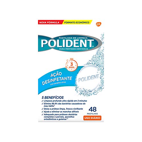 Polident Polident con 48 U/ 6 Unidades 100 ml