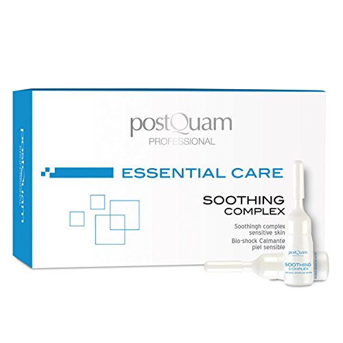 POSTQUAM - Bio-shock calmante (12 ampollas x 3 ml.) - Tratamiento calmante para piel sensible