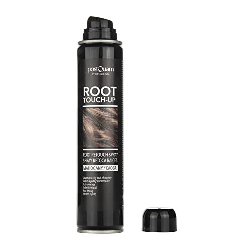 Postquam | Retoca Raices en Spray Color Caoba - Elimina las Canas al Instante - Color Temporal - 200 ML