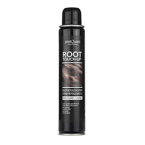 Postquam | Retoca Raices en Spray Color Caoba - Elimina las Canas al Instante - Color Temporal - 200 ML