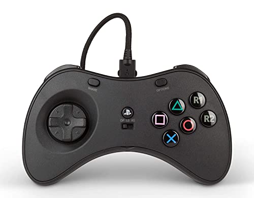 Power A - Mando inalámbrico negro FUSION Pro para Playstation 4 y PC (PlayStation 4)