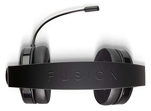 PowerA Fusion Pro - Auriculares de juego con cable para PlayStation 4, micrófono desmontable, portátiles, espuma viscoelástica, control de volumen en orejera