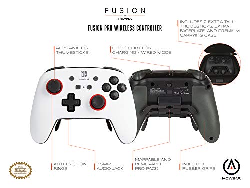 PowerA - Mando Inalámbrico Fusion Pro Para Nintendo Switch (Nintendo Switch)