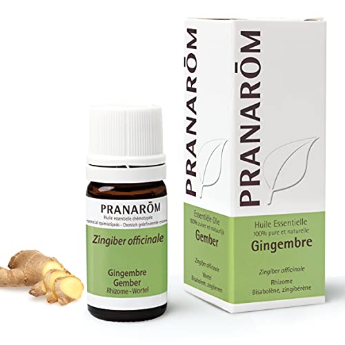 Pranarom - Aceite Esencial De - Rizoma, Jengibre, 5 Mililitro