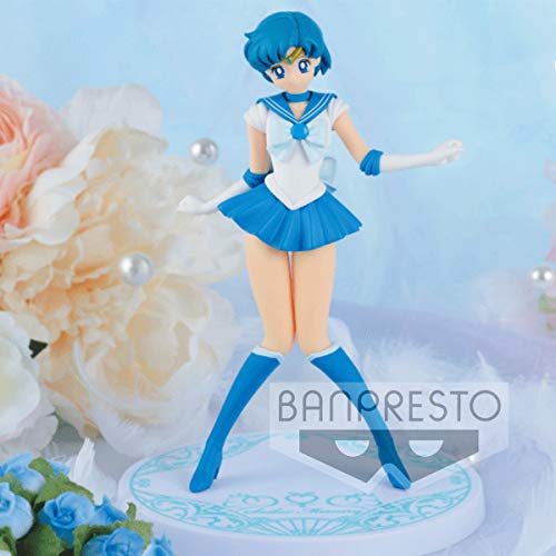 Pretty Soldier Sailor Moon Girls Memories figure of SAILOR MERCURY Sailor Mercury figure prize Banpresto