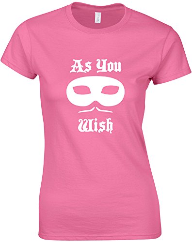 Print+Wear+Clothing - Camiseta - para Mujer Rosa Azalea/White XX-Large