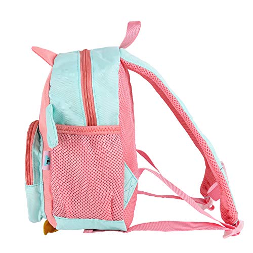 PROTAURI Mochilas para Niños - Niñas Bolsa para la Escuela Dibujos Animados Animales Mochila Infantil Viaje Mochila para Guardería Preescolar Primaria Viajar(2-6 años de Edad)