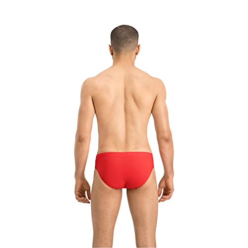 PUMA Classic Men's Swimming Brief Bañador, Rojo, L para Hombre