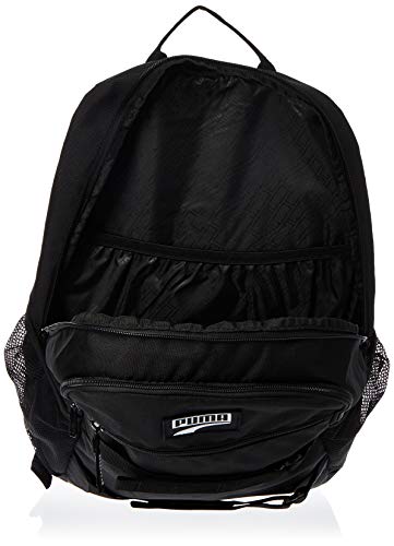 PUMA Deck Backpack Mochilla, Unisex-Adult, Black, OSFA