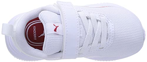 PUMA Flyer Flex AC INF, Zapatillas Unisex bebé, Blanco, 23 EU