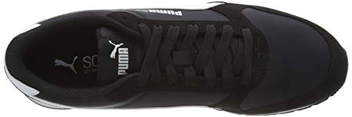 PUMA ST Runner v2 NL, Zapatillas de Deporte, para Unisex adulto, Negro (Puma Black-Puma White), 43 EU