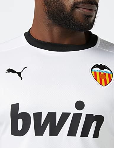 Puma VCF Home Shirt Replica Camiseta, Hombre, White Black, XL