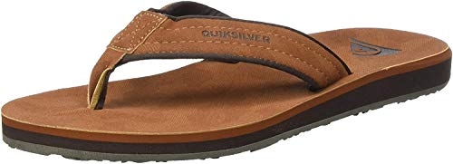 Quiksilver Carver Nubuck, Zapatos de Playa y Piscina Hombre, Marrón (Brown/Brown/Brown Xccc), 41 EU
