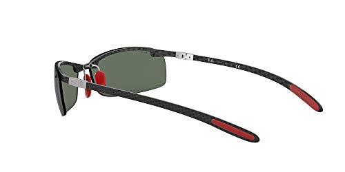 Ray-Ban 0RB8305M Gafas de Sol, Dark Carbon, 40 para Hombre